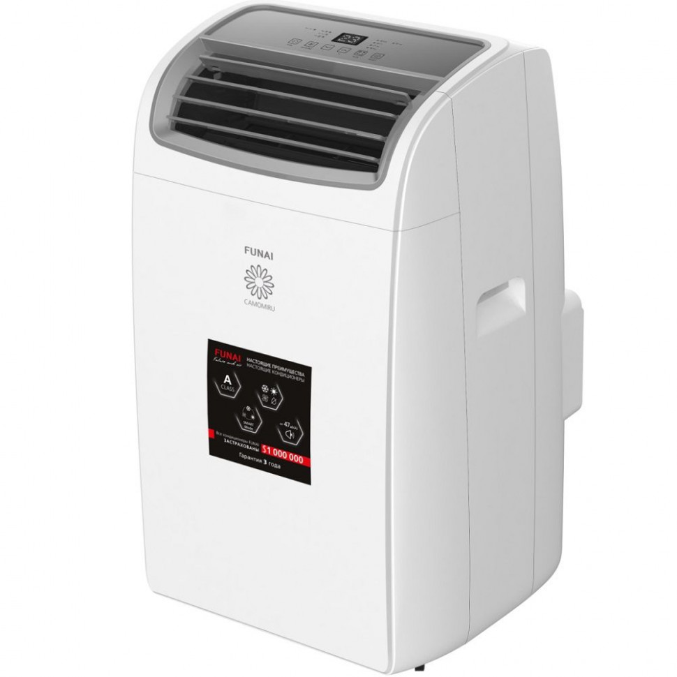 Мобильный кондиционер Funai CAMOMIRU MAC-CM46HPN04 (32кв.м / 50дБ / пульт)