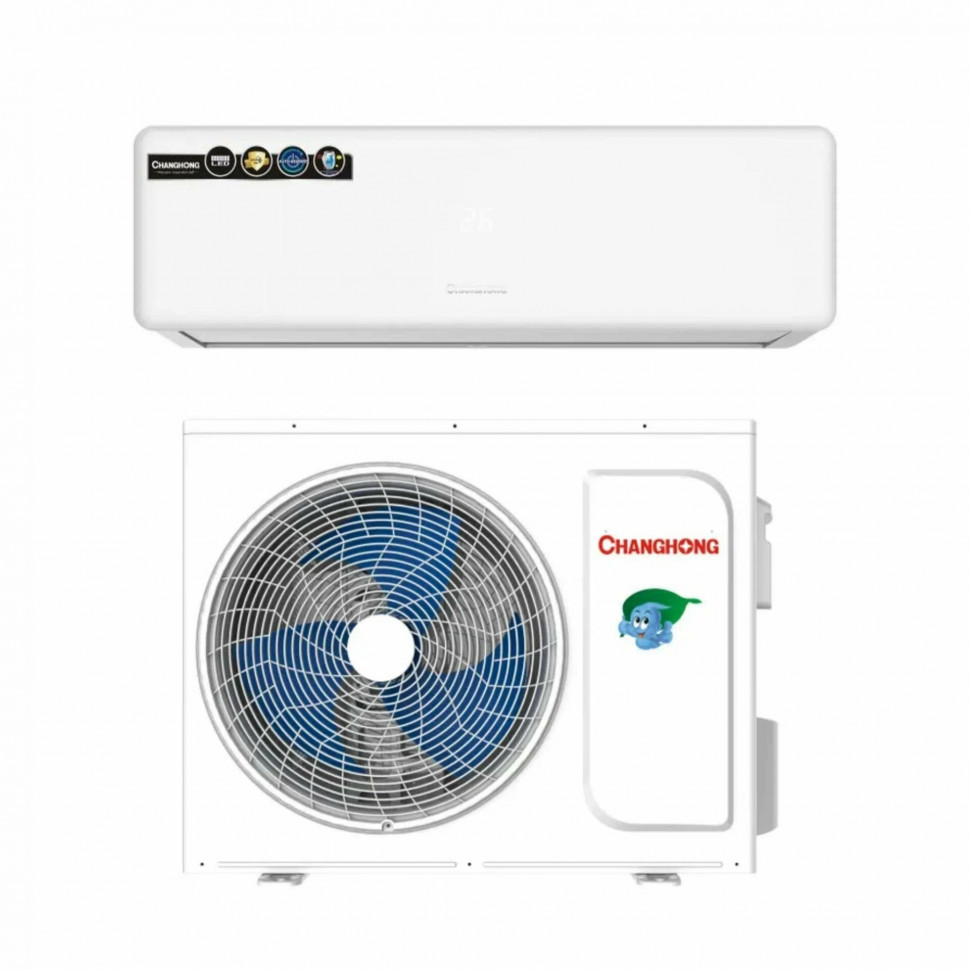 Сплит-система 12 Changhong Classic CSH-12DG (35м2 / шум 36-49дБ / W-Fi / А / 3года)