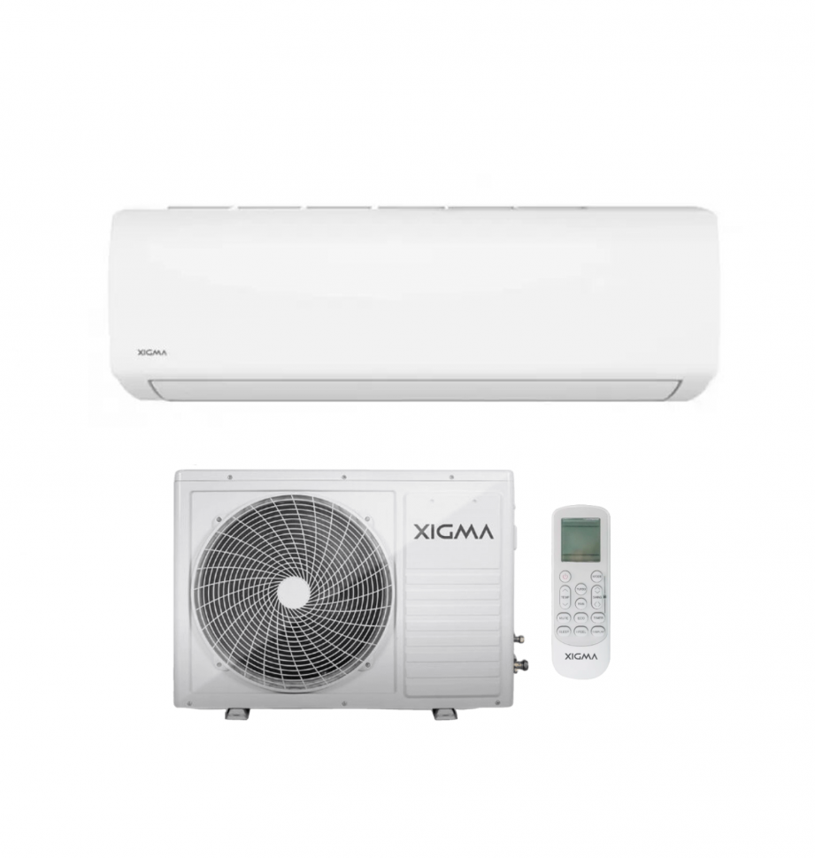Сплит-система 09 Xigma TURBOCOOL XG-TXE27RHA (27кв.м / шум 32дБ / А / 2года)